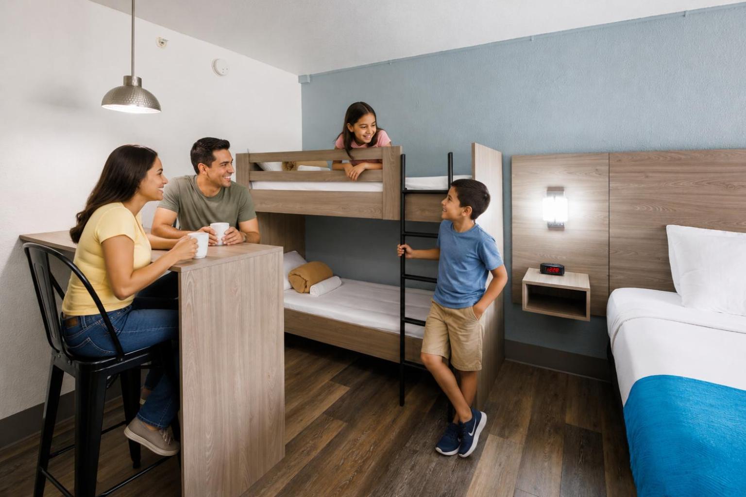 Family King Interior View Newly Renovated