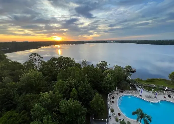 Huge Pool, Sunrise Lakeview 12Th Floor Near Disney Orlando