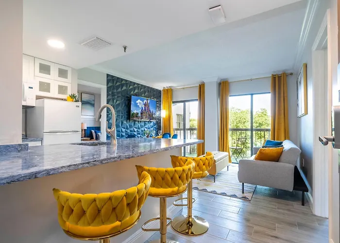 Cozy Apt 2 Bedrooms 1 Mile Universal Studios Orlando