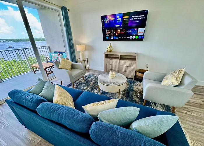 Balcony Lake Views - Pool, Gym, Wifi & Parking Orlando